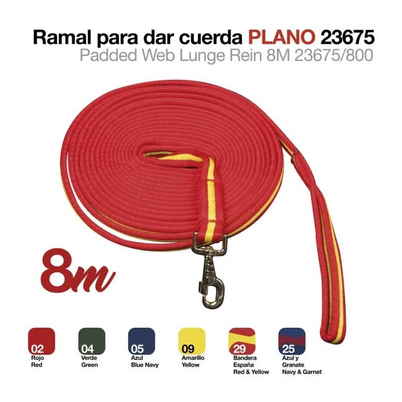 Ramal Dar Cuerda Algodón Plano