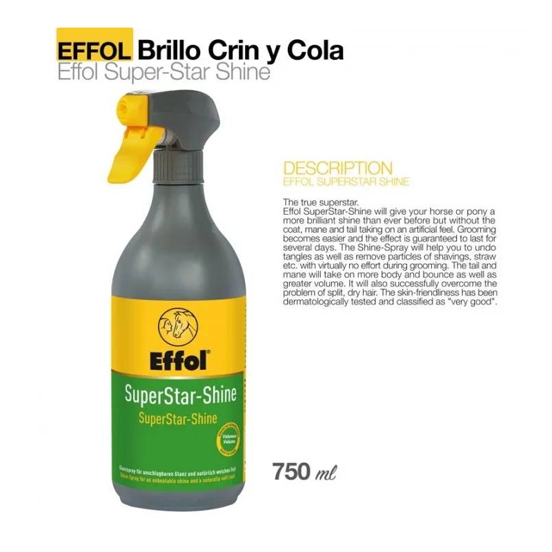 Effol brilho crina e rabo - super star