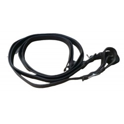 Rienda Marron Hebilla Ovalada