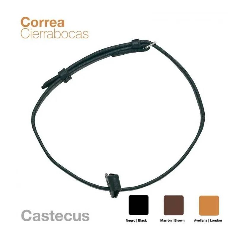 Correa Cierrabocas Cuero