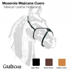 Muserola Mejicana Cuero