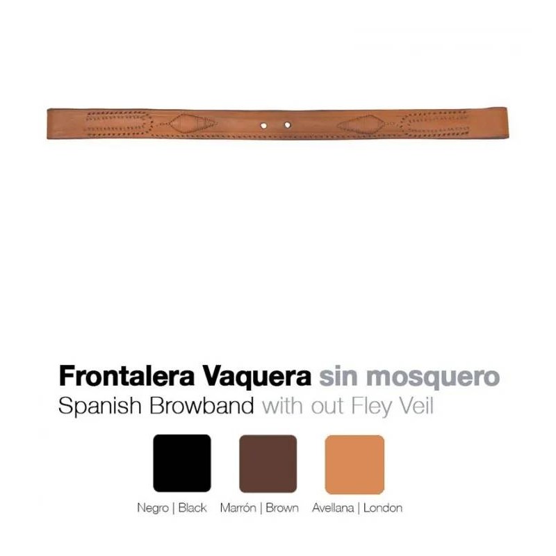 Frontalera Vaquera Zaldi Sin Mosquero