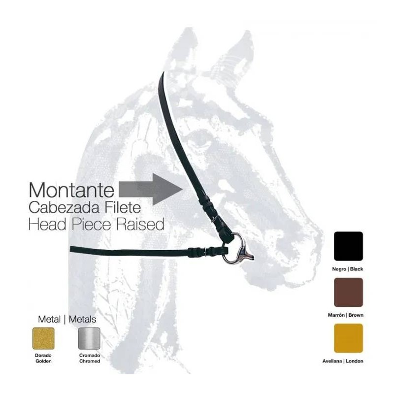 Montante Cabezada Filete
