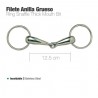 Filete anillas inox. grueso con embocadura