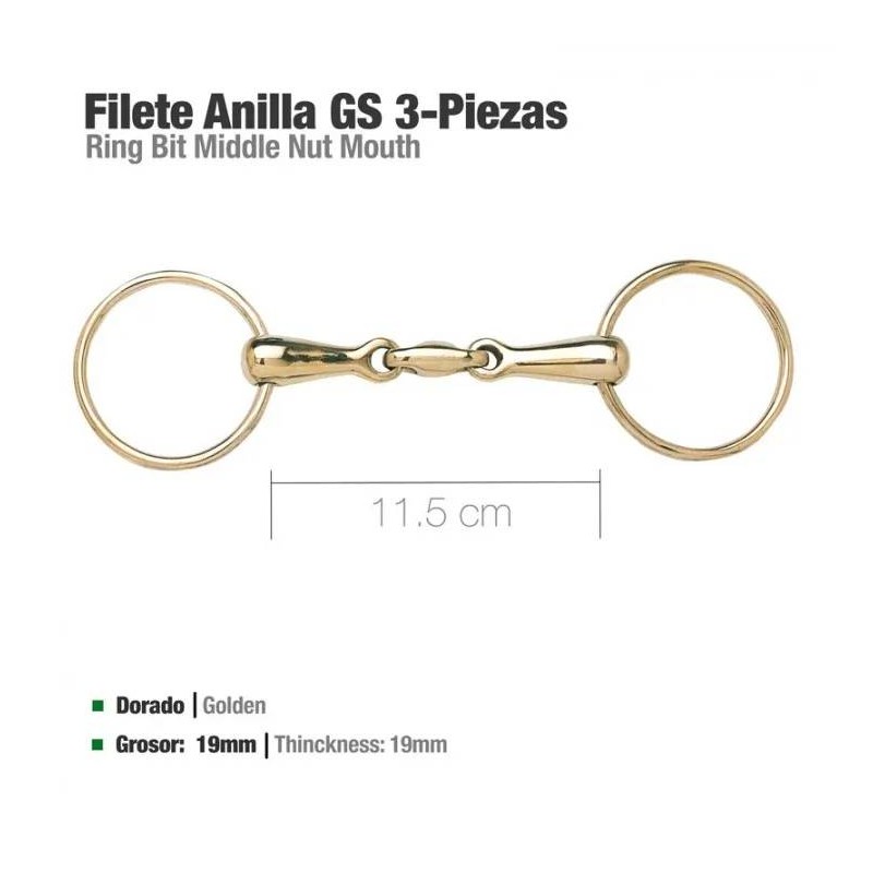 Filete Anillas GS 3 Piezas