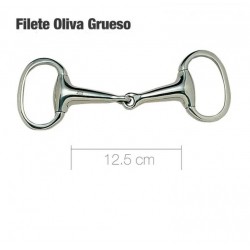 Filete oliva inox. grueso