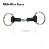 Filete oliva inox. con embocadura de goma