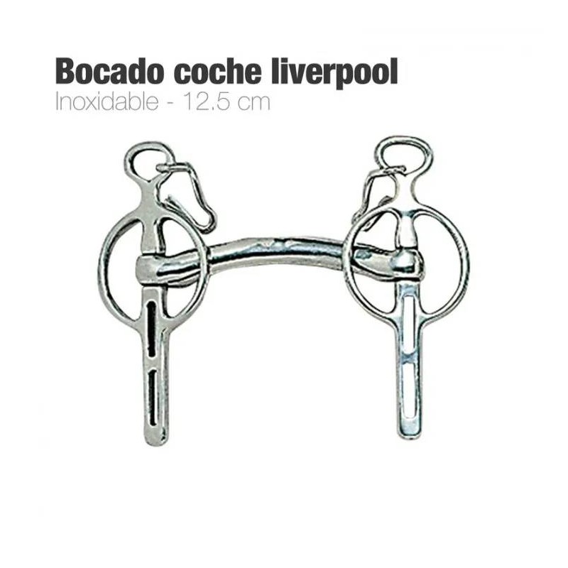 Bocado coche Liverpool inox.