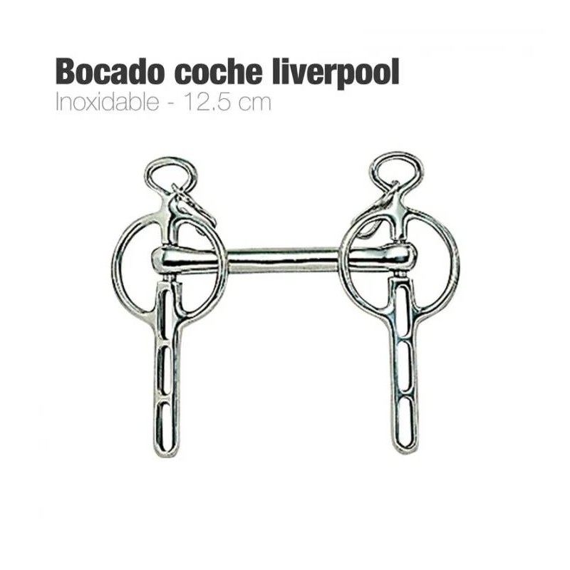Bocado Coche Liverpool Inox 3 Pasadores