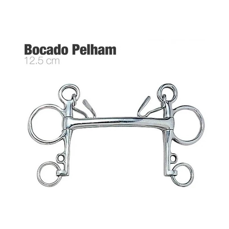 Bocado Pelham Recto Eco