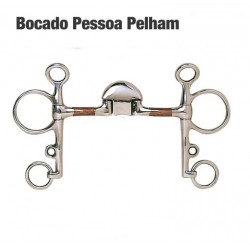 Bocado Pessoa Pelham Cobre