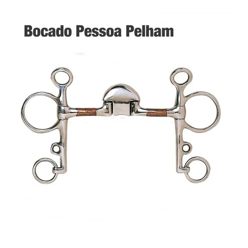 Bocado Pessoa Pelham Cobre