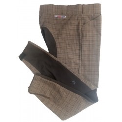 Pantalon Mujer Horze Cuadros Con Culera