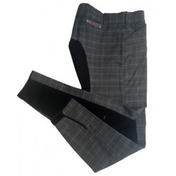 Pantalon Mujer Horze Cuadros Con Culera