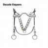 Bocado vaquero inoxidable