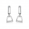 Pendientes Aro Acero Zoe