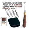 Legra Cascos Juego De 5 Cuchillas