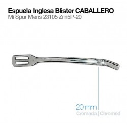 Espuela Inglesa Blister Caballero 20mm