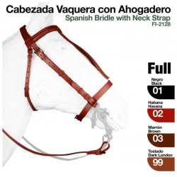 Cabezada Vaquera Con Ahogadero