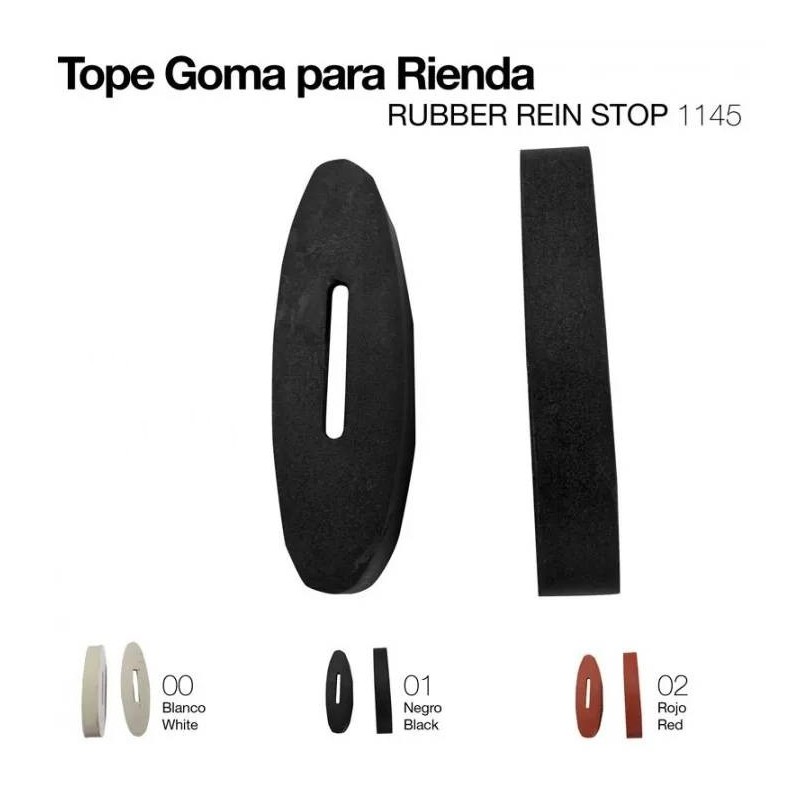 Tope Goma Para Rienda