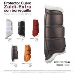 Protectores Traseros Zaldi Extra Cuero C/Borreguillo