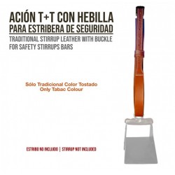 Acciones Estribo Vaquera 2G Tradicional Hebilla