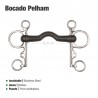 Bocado Pelham Goma Puente Económico Inox