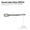 Espuela inglesa blister. Señora (c/ruleta 10mm.)