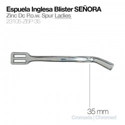 Espuela Inglesa Blister Señora 35mm