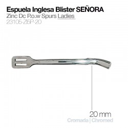 Espuela Inglesa Blister Señora 20mm