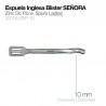 Espuela inglesa blister. Señora (gallo corto 10mm.)