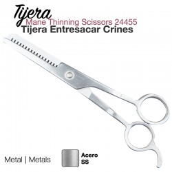 Tijera Entresacar Crines Inox