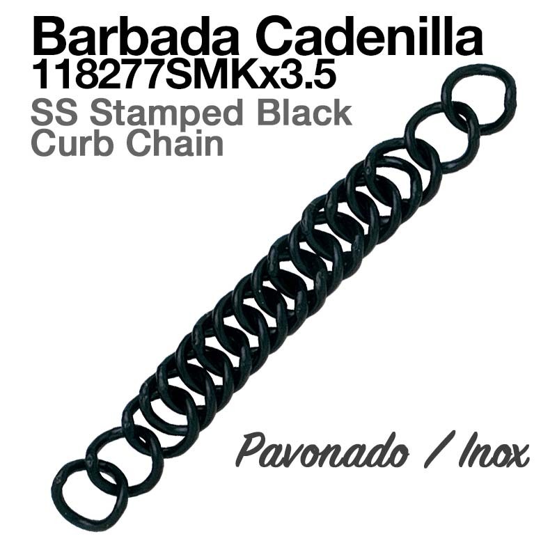 Barbada Cadenilla Pavonado/Inox