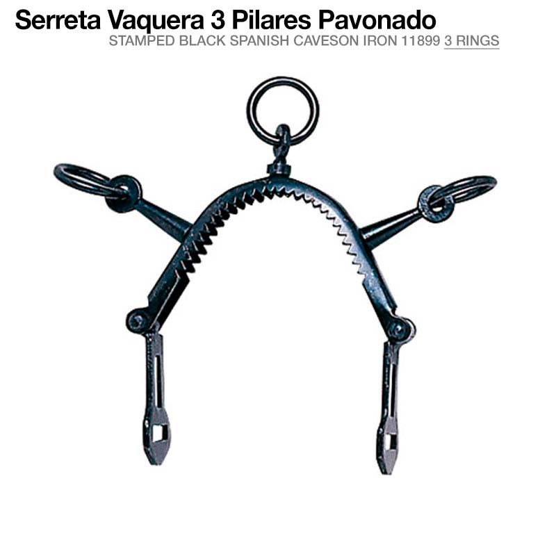 Serreta Vaquera 3 Pilares Pavonada