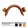 Muserola vaquera pavonada forrada "CASTECUS"
