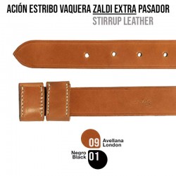 Aciones Estribo Vaquera Zaldi Extra Pasador
