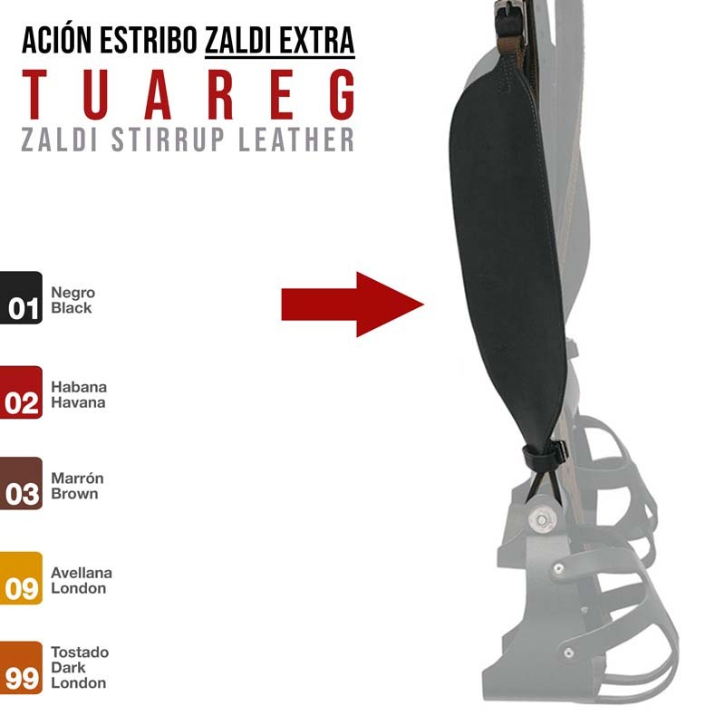 Acion Estribo Zaldi Extra Tuareg