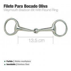Filete oliva inox. bocado doma