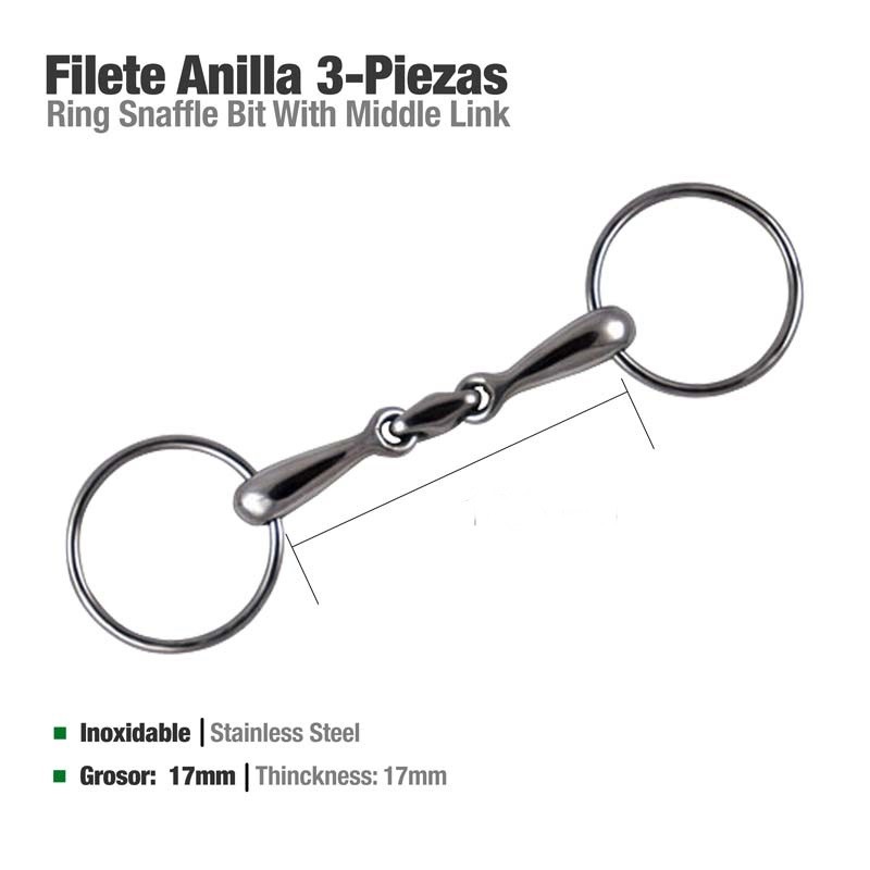 Filete Anillas 3 Piezas Inox