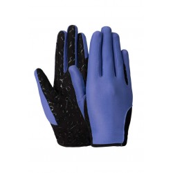 Guantes de Equitación con Estampado deSilicona en la Palma para Niños