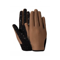 Guantes de Equitación con Estampado deSilicona en la Palma para Niños