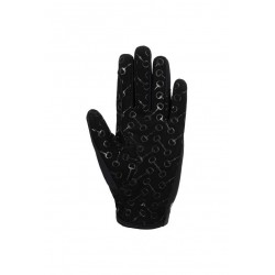Guantes de Equitación con Estampado deSilicona en la Palma para Niños