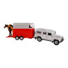 Juguete: Coche Jeep con Van y Caballos