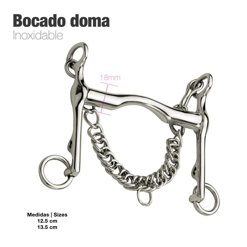 Bocado Doma Inox