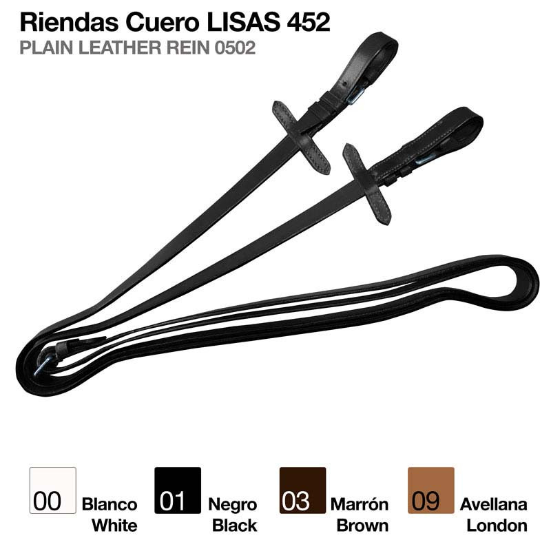 Riendas Cuero Lisas II