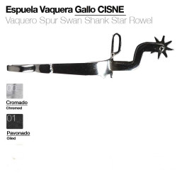 Espuela Vaquera Gallo Cisne