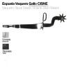 Espuela Vaquera Gallo Cisne