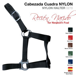 Cabezada Cuadra nylon recien nacido