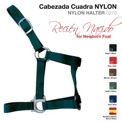 Cabezada Cuadra nylon recien nacido