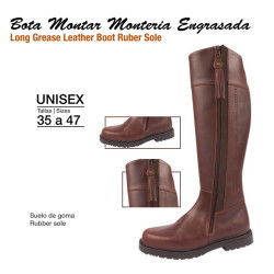 Bota Caza Alta Engrasada